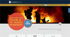 Desktop Screenshot of firefightermedic.com