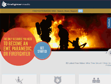 Tablet Screenshot of firefightermedic.com